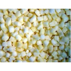 Apple pieces IQF (10x10mm) - 10kg box