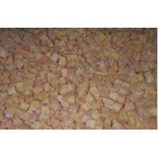 Carrot Pieces IQF (10x10mm) - 10kg box